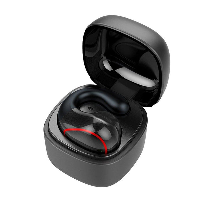 T25 Over-Ear Bluetooth 5.0 Single-Ear Invisible Wireless Earphone High Definition Call Super Long Standby Bone Conduction Earphone