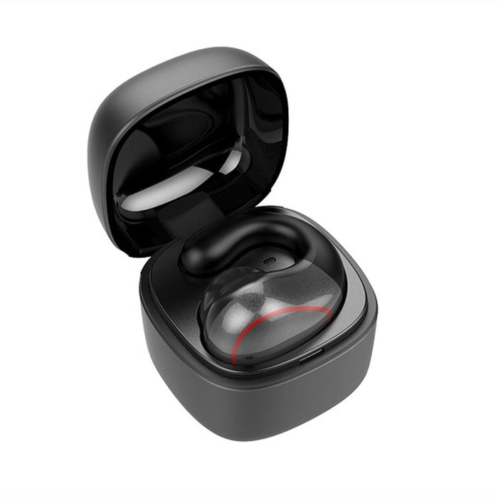 T25 Over-Ear Bluetooth 5.0 Single-Ear Invisible Wireless Earphone High Definition Call Super Long Standby Bone Conduction Earphone