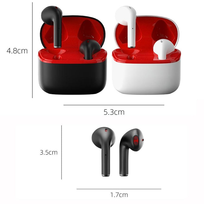 Jm12 Tws Earphone Bluetooth 5.0 Touch Control Stereo Bass Sport Wireless Earphone With Mic