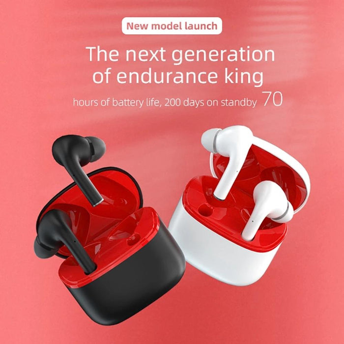 Jm13 Tws Earphone Bluetooth 5.0 Touch Control Stereo Bass Sport Wireless Earphone With Mic