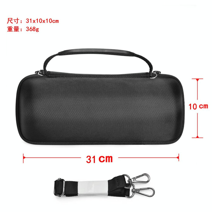 For Jbl Pulse3/Charge3/Charge 4/Pulse4 Speaker Travel Eva Carry Case Shoulder Bag Black