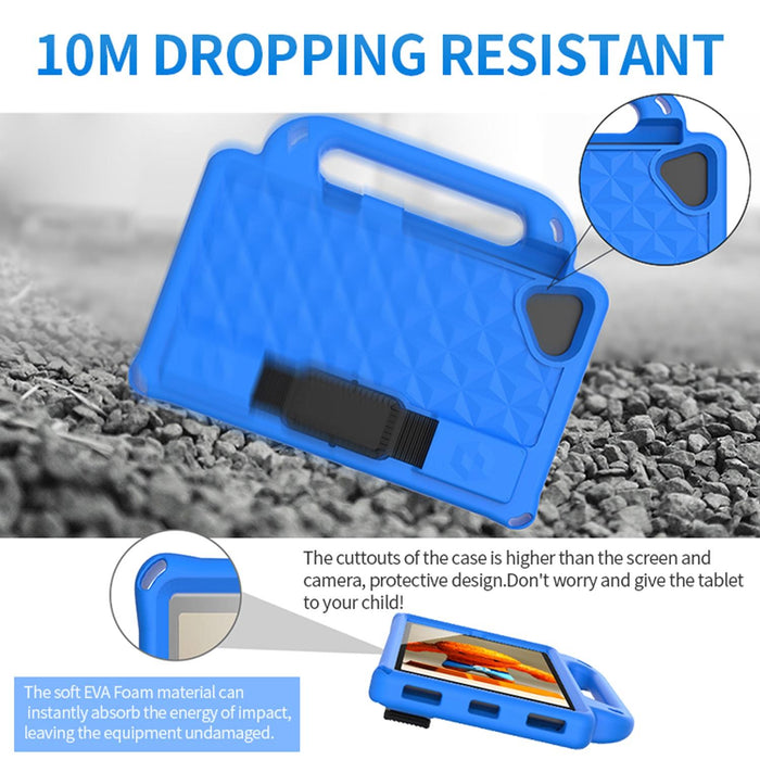 Diamond Series Eva Portable Flat Anti Falling Sleeve Protective Shell With Bracket / Strap