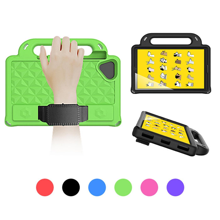 Diamond Series Eva Portable Flat Anti Falling Sleeve Protective Shell With Bracket / Strap