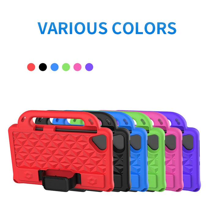 Diamond Series Eva Portable Flat Anti Falling Sleeve Protective Shell With Bracket / Strap