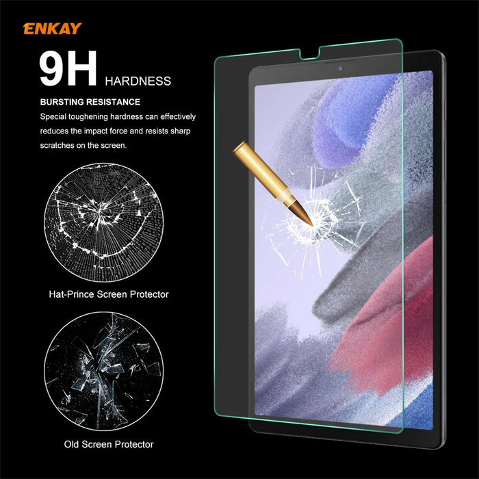 1 Pcs For Samsung Galaxy Tab A7 Lite 8.7 T220 / T225 Hat-Prince 0.33Mm 9H Surface Hardness 2.5D Explosion-Proof Tempered Glass Protector Film