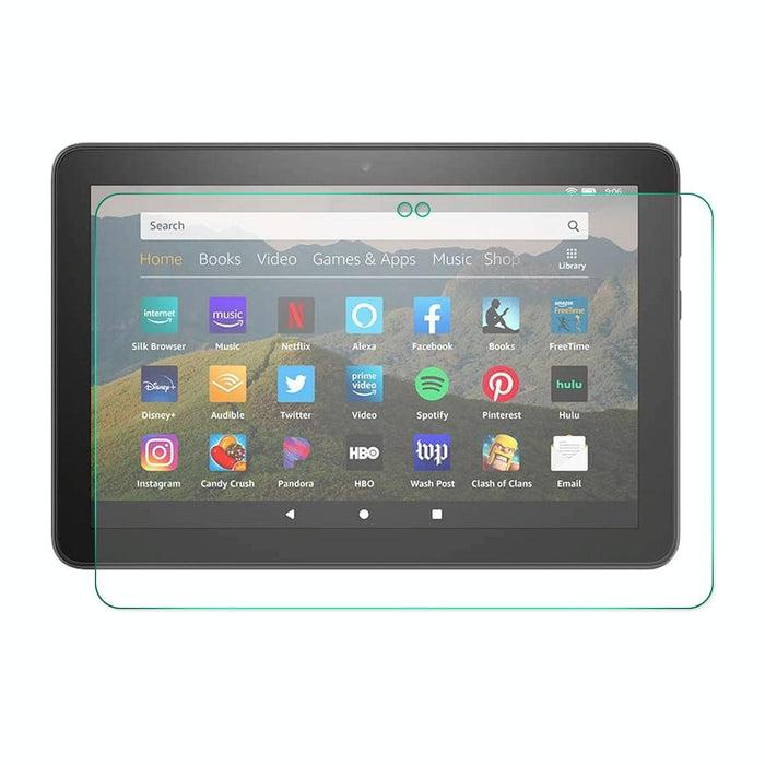 1 Pcs For Amazon Fire Hd 8 / Hd 8 Plus 2020 Hat-Prince 0.33Mm Explosion-Proof Tempered Glass Protector Anti-Scratch Film