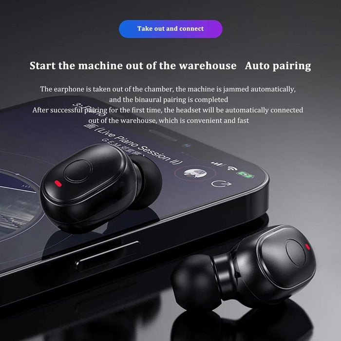 T&G Tg911 Bluetooth V5.1 Sport Waterproof Mini Touch-Control Noise Cancelling Earphones