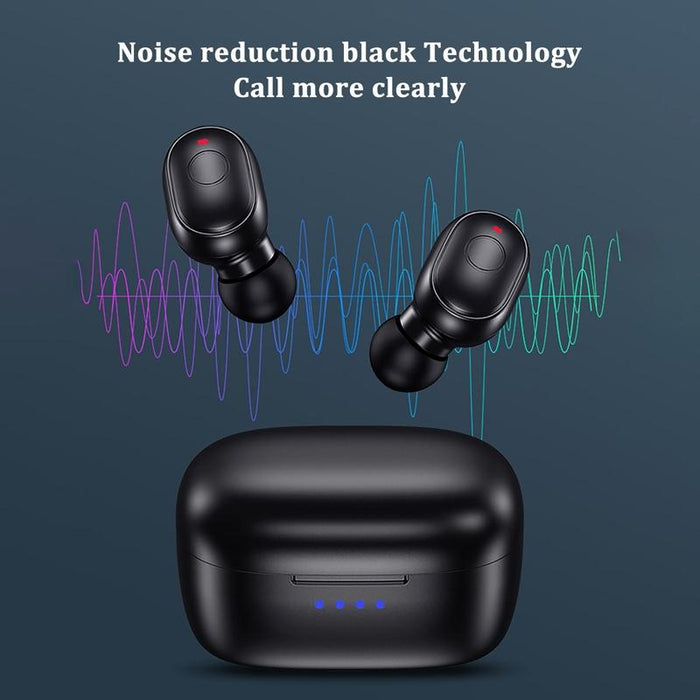 T&G Tg911 Bluetooth V5.1 Sport Waterproof Mini Touch-Control Noise Cancelling Earphones