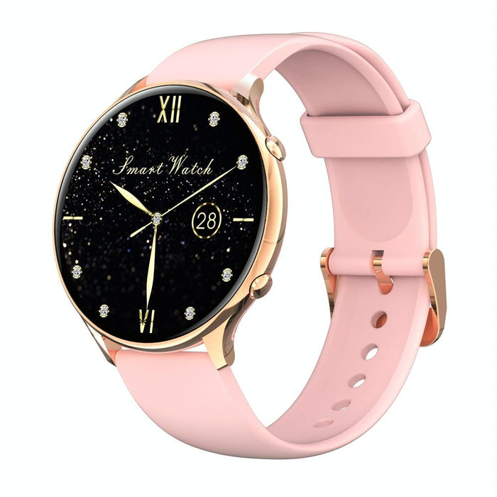 Colour Screen Smart Watch Ip67 Waterproof Body Temp/Heart/Bp/Oxygen/Sleep Monitoring Menstrual Cycle Prediction