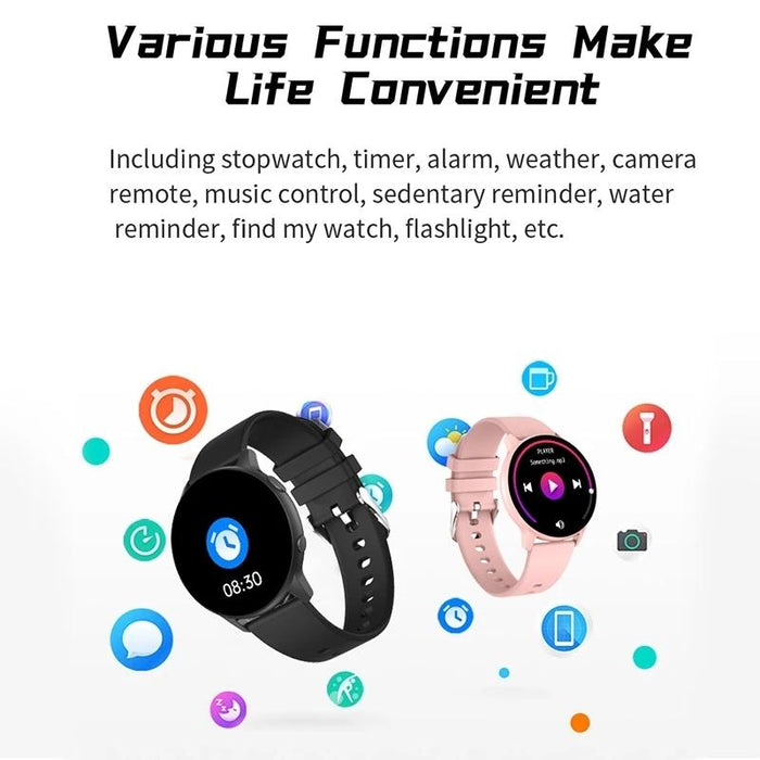 Ip68 Waterproof Colour Screen Smart Watch