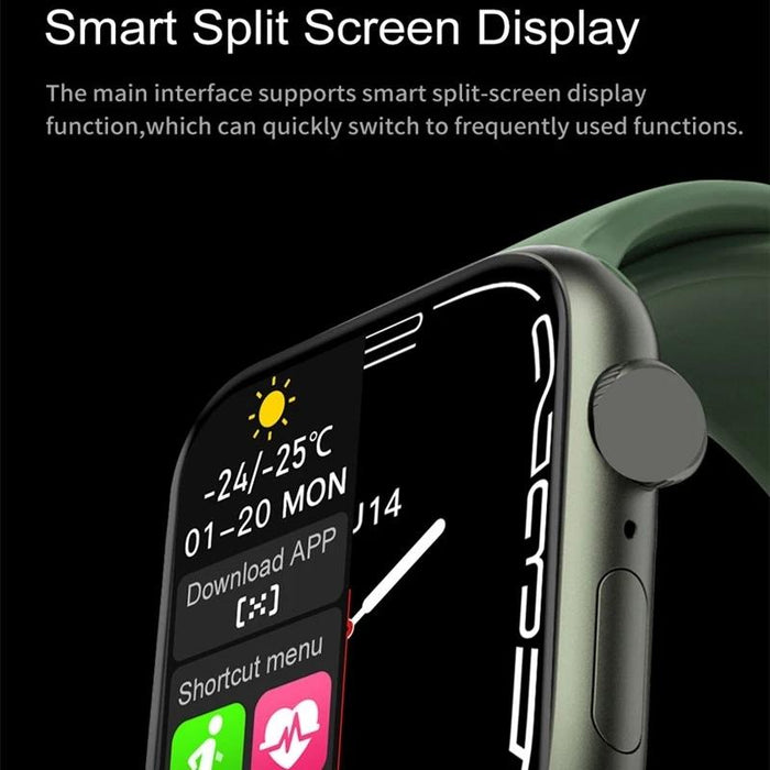 Waterproof Colour Screen Smart Watch Inch