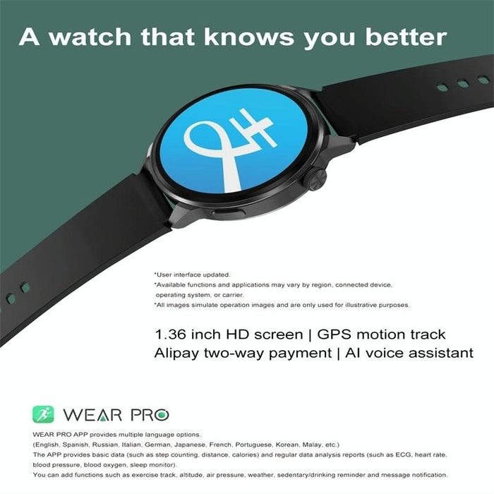 Colour Screen Smart Watch Silicone Band