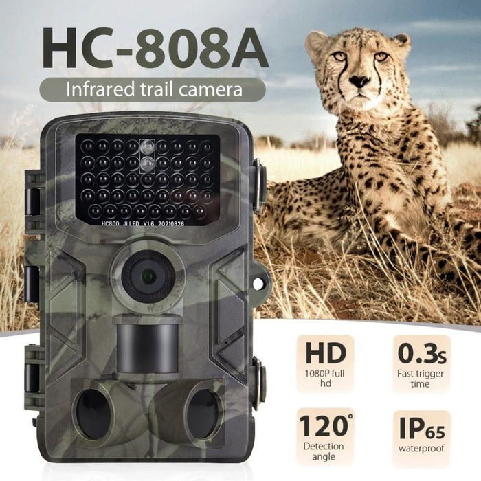 Hc-808A Hd Field Camera Infrared Outdoor Orchard Forest Fish Pond Surveillance Anti-Theft Camera