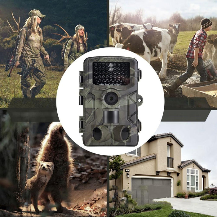 Hc-808A Hd Field Camera Infrared Outdoor Orchard Forest Fish Pond Surveillance Anti-Theft Camera