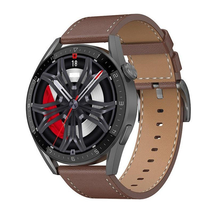 Leather Smart Watch Colour Screen