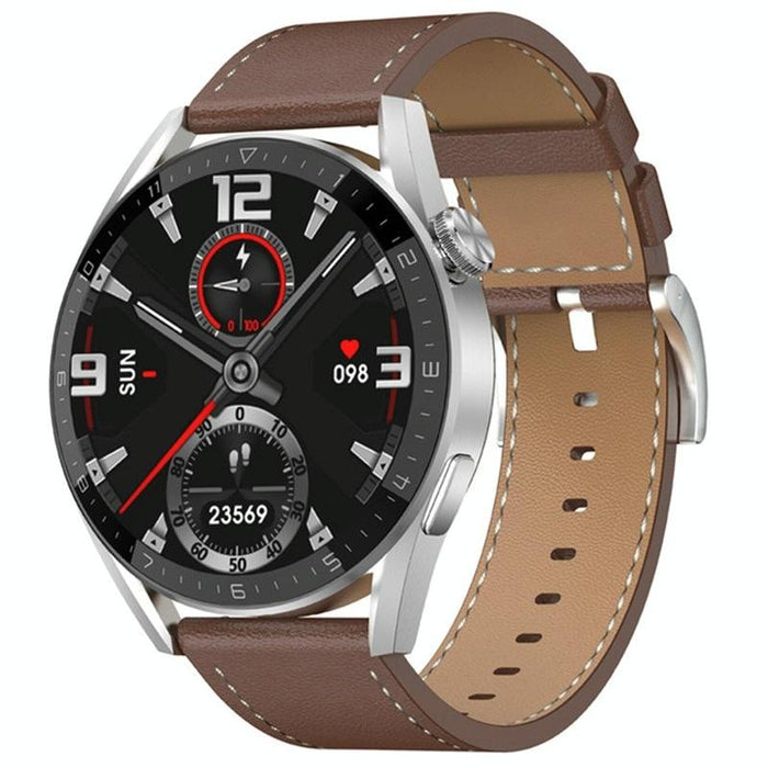 Leather Smart Watch Colour Screen