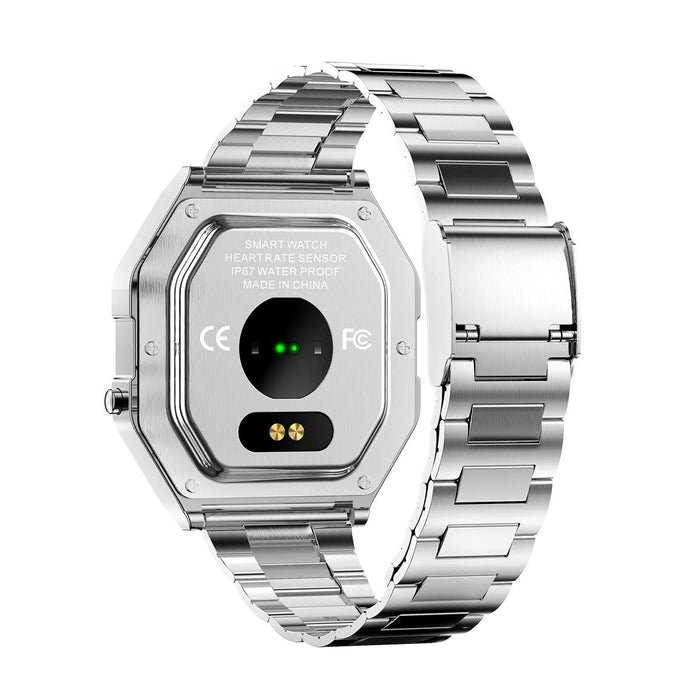 Ip67 Steel Smart Watch Colour Screen