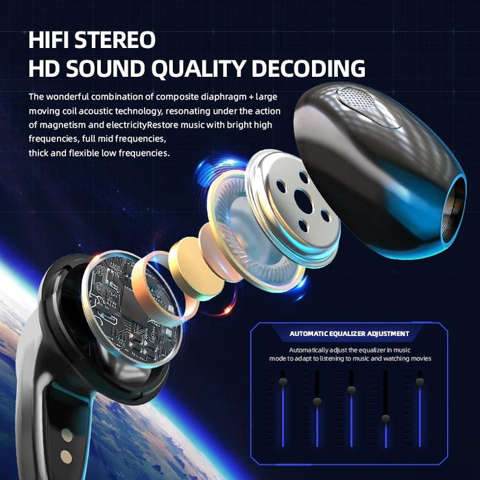 G20 Tws 5.2 Binaural True Stereo Touch Gaming Bluetooth Earphone