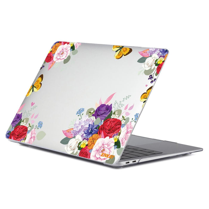 For Macbook Pro 16 Inch A2141 Flower Series Pattern Laotop Protective Crystal Case
