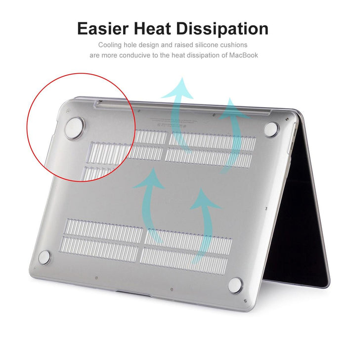 For Macbook Pro 16 Inch A2141 Flower Series Pattern Laotop Protective Crystal Case