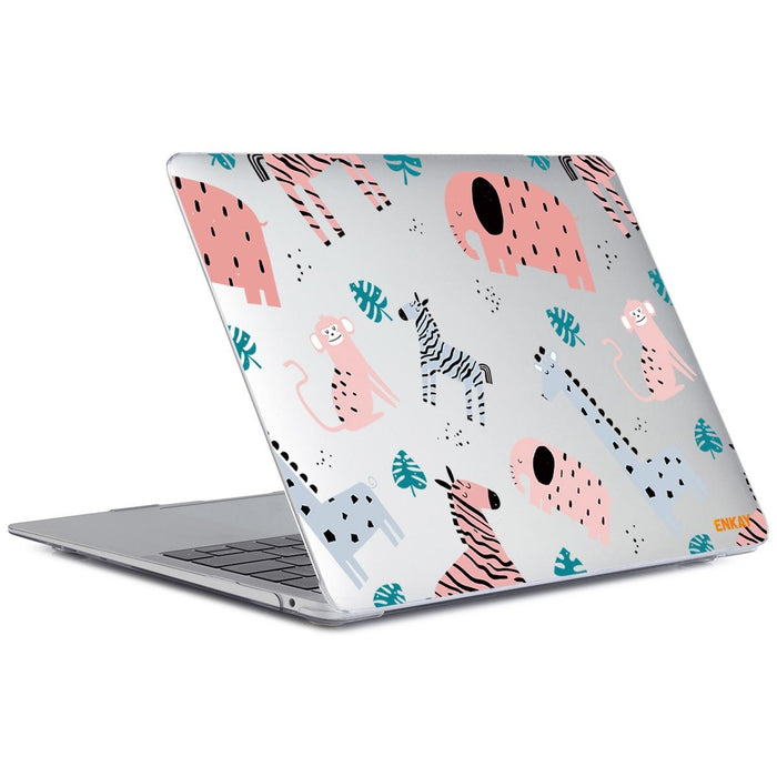 For Macbook Pro 13.3 Inch A2251 / A2289 / A2338 2020 Animal Series Pattern Laotop Protective Crystal Case