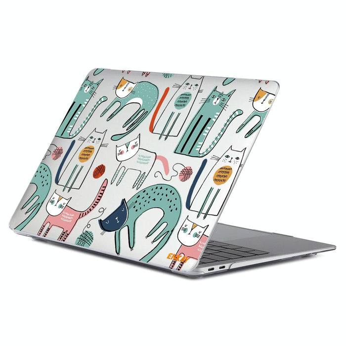 For Macbook Pro 13.3 Inch A2251 / A2289 / A2338 2020 Animal Series Pattern Laotop Protective Crystal Case