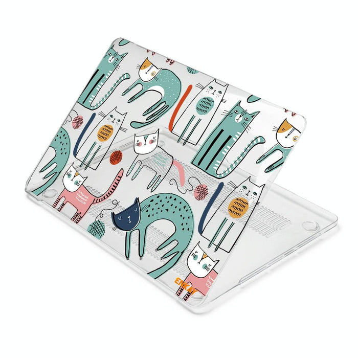 For Macbook Pro 13.3 Inch A2251 / A2289 / A2338 2020 Animal Series Pattern Laotop Protective Crystal Case