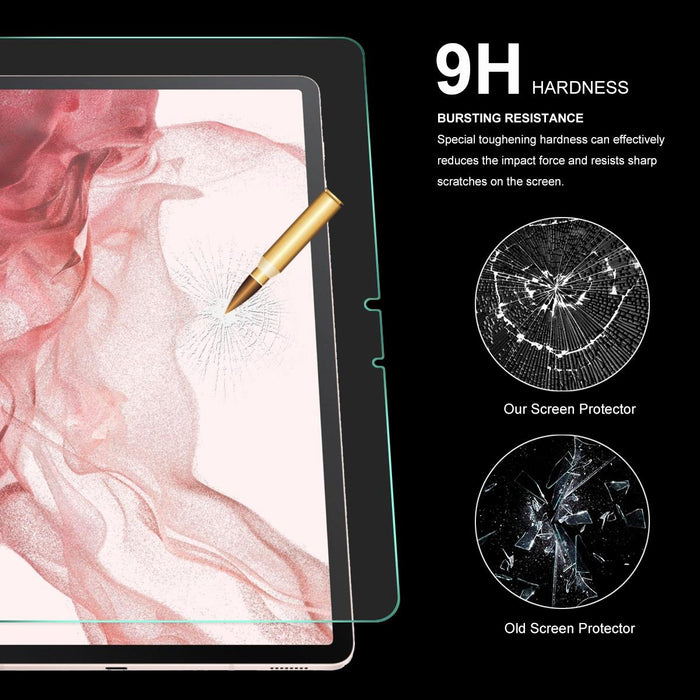 2 Pcs For Samsung Galaxy Tab S8 11.0 X700 / X706 0.33Mm Explosion-Proo Tempered Glass Film