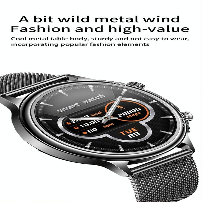 Steel Smart Watch Colour Screen