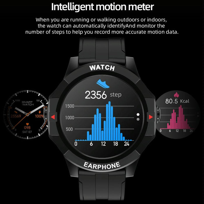 Colour Screen Smart Watch Heart Rate Blood Pressure Monitoring