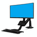 Ergonomic 19-27 Inch Monitor Holder With Foldable Keyboard