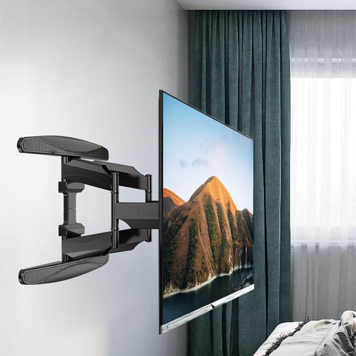 Nb P65 All-Moving Cantilever Mount Swivel Tv Wall Bracket For 55-85 Inch Led / Lcd