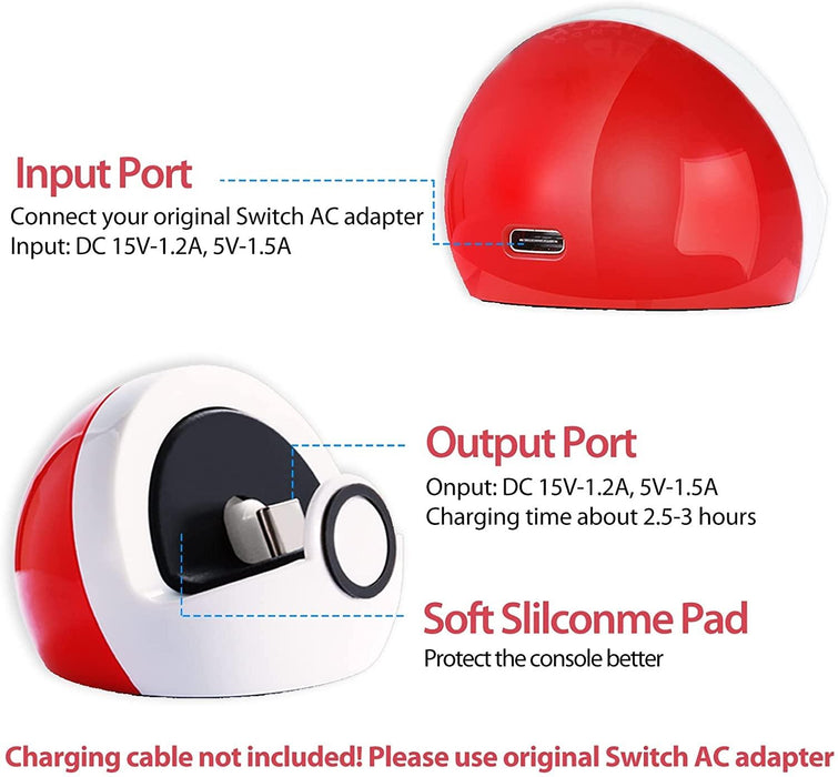 Portable Charging Dock For Nintendo Switch And Lite