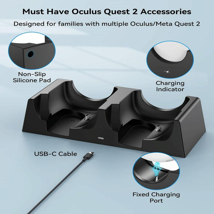 Double Charging Stand For Oculus Quest 2