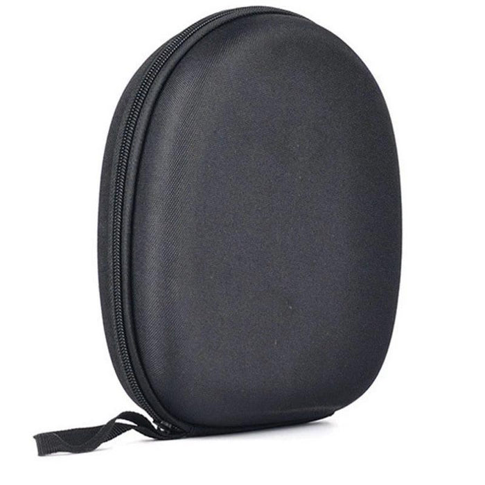 Portable Zippered Round Shaped Headphone Earbud Carrying Storage Bag Case