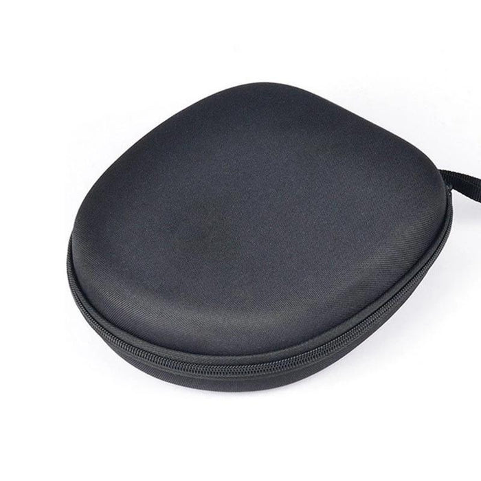 Portable Zippered Round Shaped Headphone Earbud Carrying Storage Bag Case