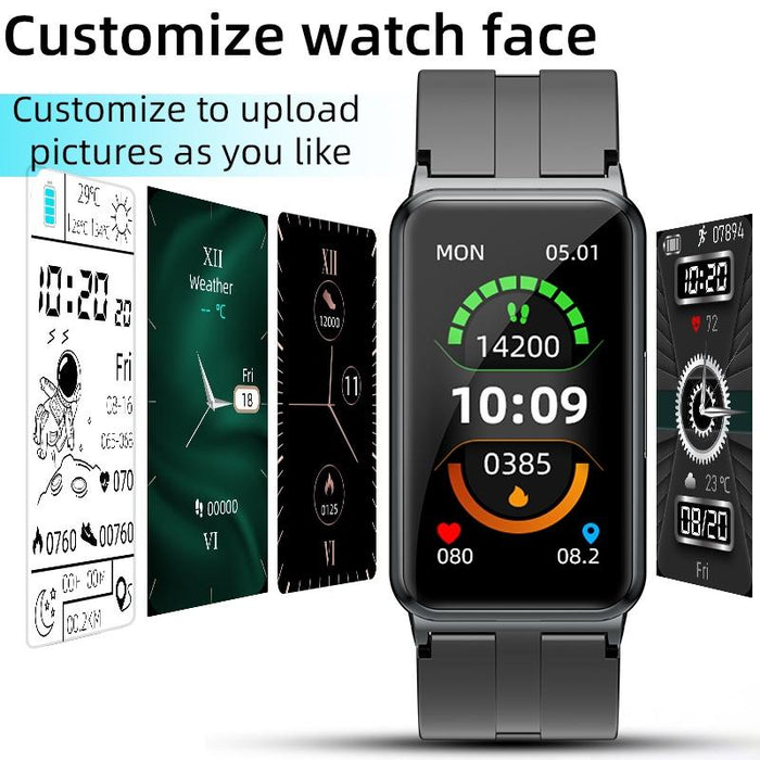 Colour Screen Smart Watch Heart Rate Blood Pressure Monitoring