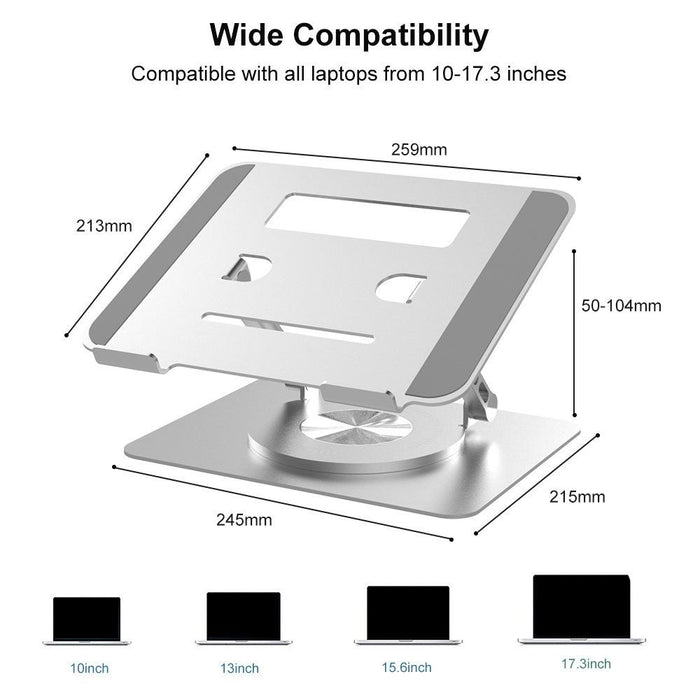 Portable Aluminum 360 Degree Rotating Height Flexible