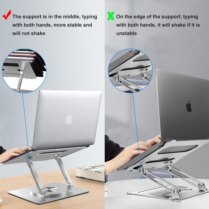 Portable Aluminum 360 Degree Rotating Height Flexible