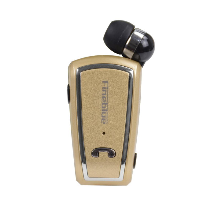 Gold Wireless Bluetooth In Ear Headset