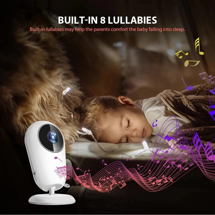 4.3 Inch Wireless Video Baby Monitor Ir Led Night Vision Intercom Surveillance Camera