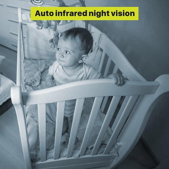 Wireless Video Baby Camera Intercom Night Vision Temperature Monitoring Cam