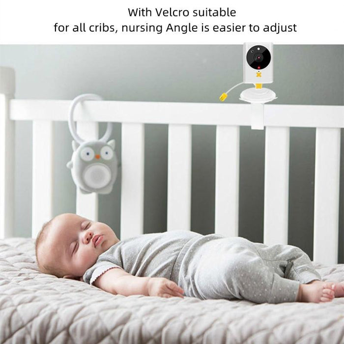 2.4 Inch Home Wireless Yellow Baby Monitor With Baby Surveillance Camera