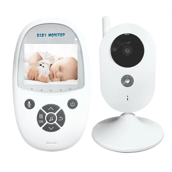 2.4Ghz Digital Video Smart Baby Monitor Night Vision Camera Music Player Two Way Intercom Function