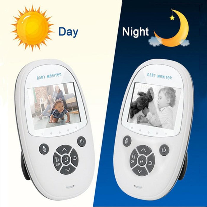 2.4Ghz Digital Video Smart Baby Monitor Night Vision Camera Music Player Two Way Intercom Function