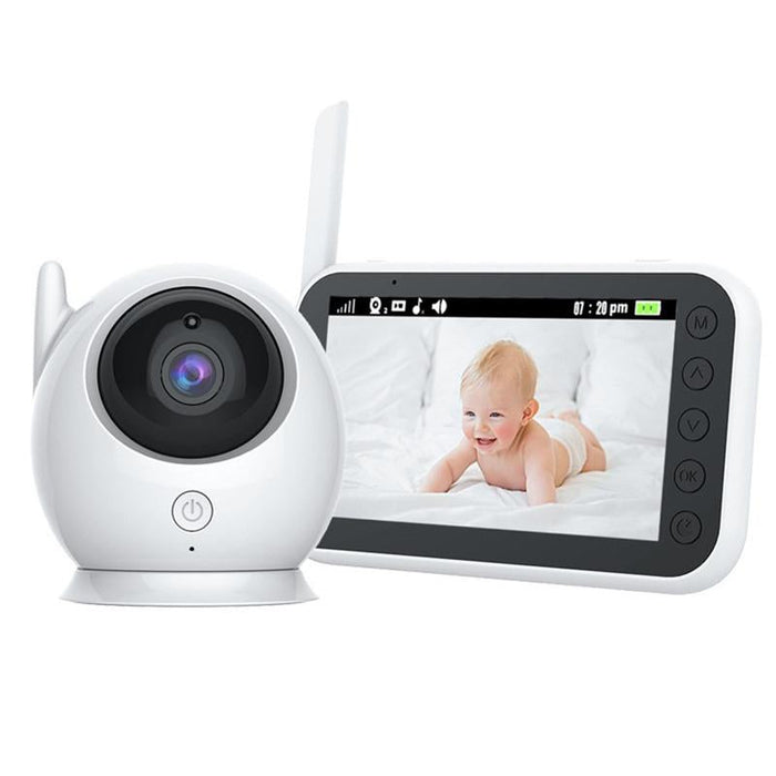 4.3 Inch Wireless Video Colour Night Vision Baby Monitor 360-Degree Security Camera