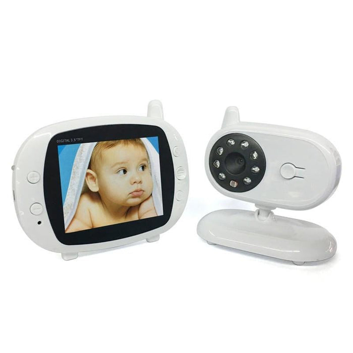 3.5 Inch Wireless Video Colour Baby Monitor Night Vision Temperature Monitor