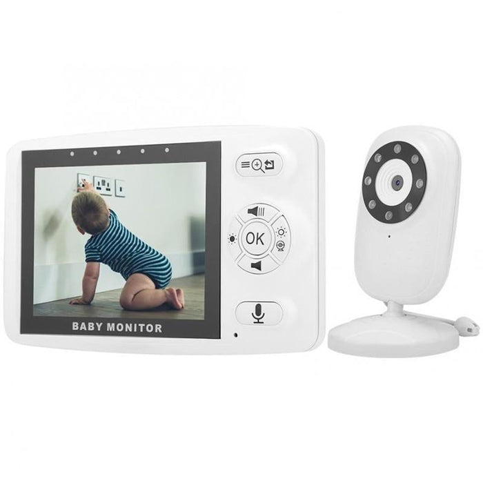 3.5 Inch Video Wireless Baby Monitor Ir Night Vision Voice Security Camera