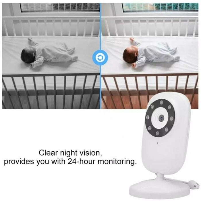 3.5 Inch Video Wireless Baby Monitor Ir Night Vision Voice Security Camera