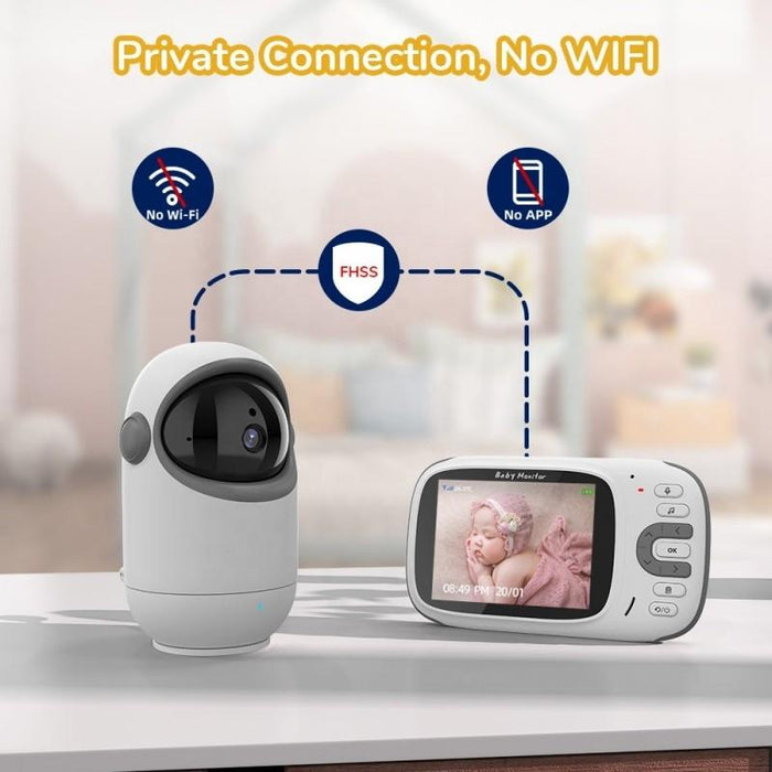 3.2 Inch Baby Monitor Wireless Digital Video Rotating Camera